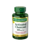 Nature's Bounty Activated Charcoal Dietary Supplement Capsules, 260 Mg, 100 Ct