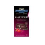 GHIRARDELLI Intense Dark Chocolate Bar, Raspberry, 3.5 oz Bar