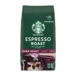 Starbucks Espresso Roast Dark Roast Ground Coffee 12-Ounce Bag