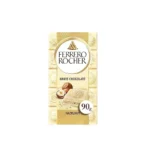 Ferrero Rocher White Hazelnut Tablet, 90g