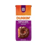 Dunkin' Turtle Love Flavored Dark Roast Ground Coffee, 11 Ounce