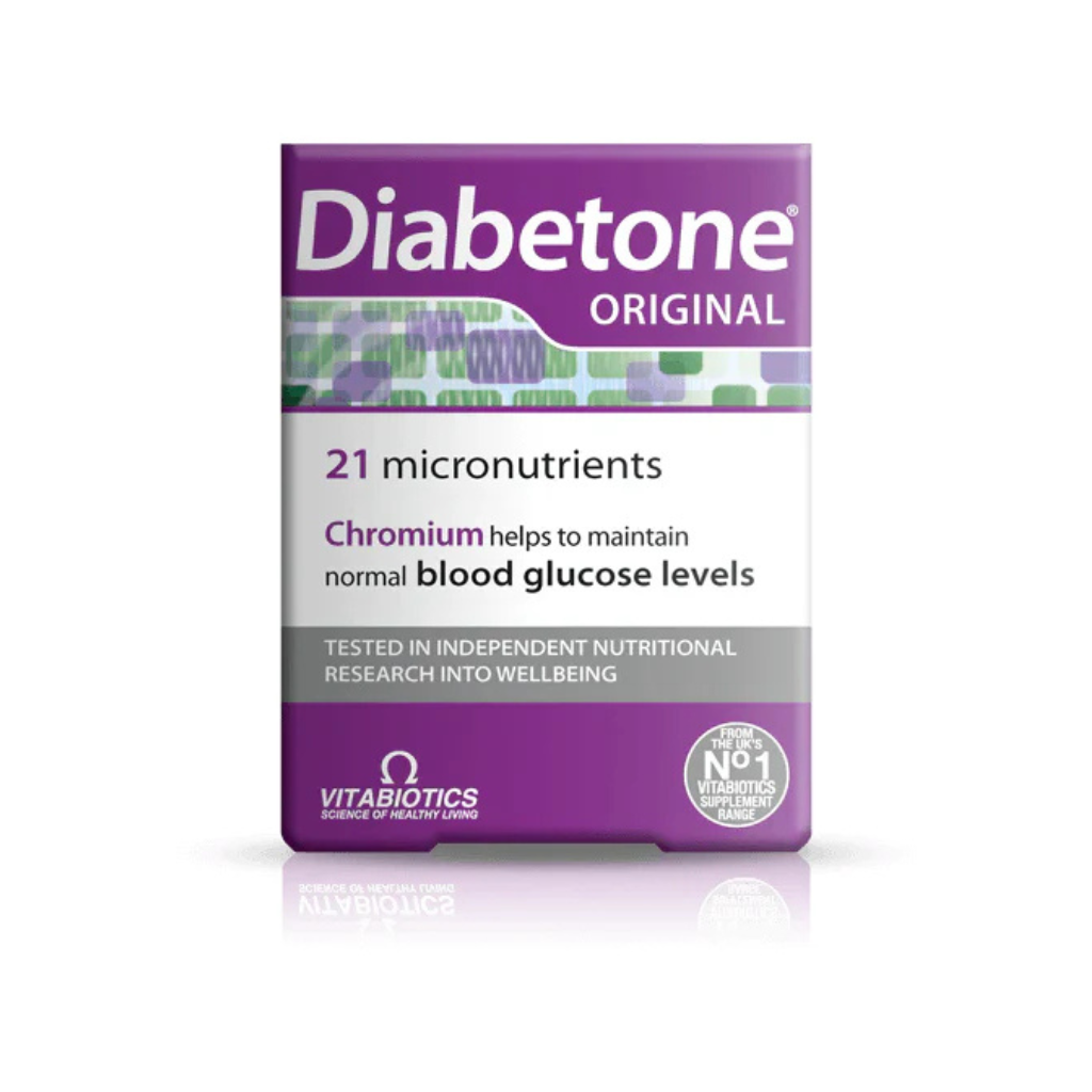 Untitled design - 2025-08-19T171741.744 Vitabiotics Diabetone Original Tab 30 - Image 1