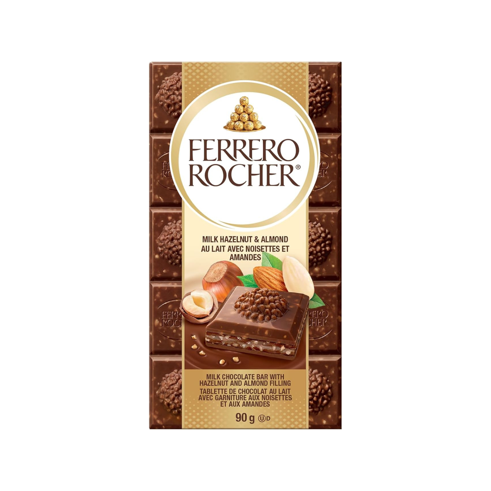 Untitled design - 2025-08-22T151343.770 FERRERO FOCHER MILK HAZELNUT BAR 90G - Image 1