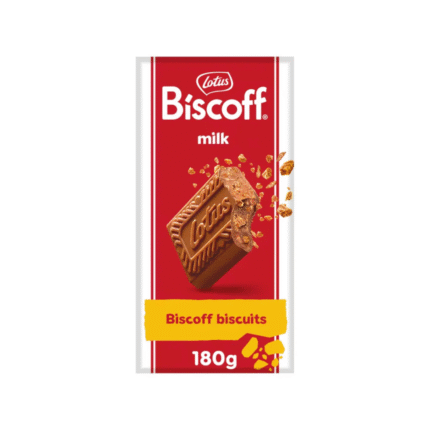 Lotus Biscoff Milk Chocolate with Biscoff Crumbs 180g