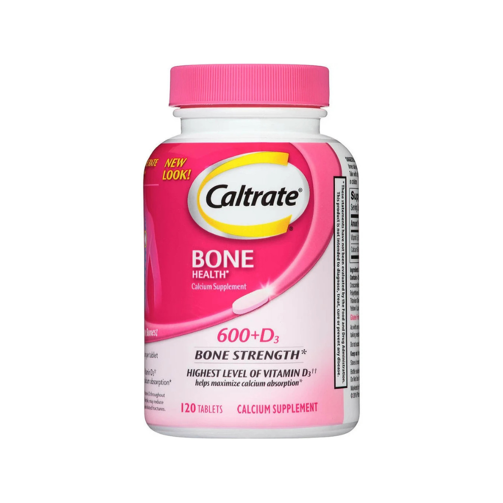 Untitled design (88) Caltrate 600+D3 Calcium and Vitamin D Supplement Tablets - 120 Count - Image 1