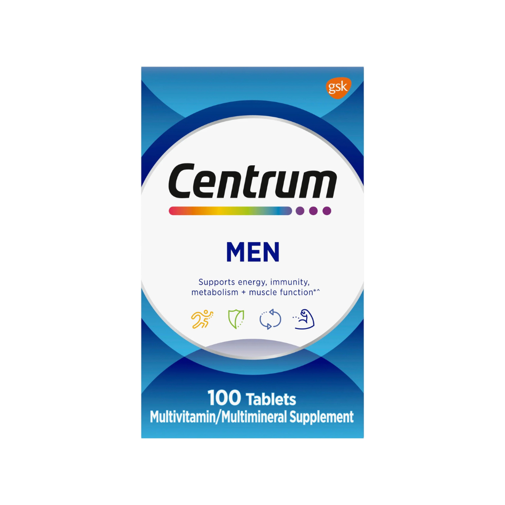 Untitled design (91) Centrum Multivitamin for Men, Multivitamin/Multimineral Supplement - 100 Count - Image 1