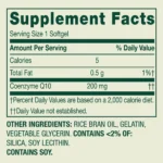 Spring Valley Rapid-Release CoQ10 Heart Health Dietary Supplement Softgels, 100 mg, 60 Count - Image 3