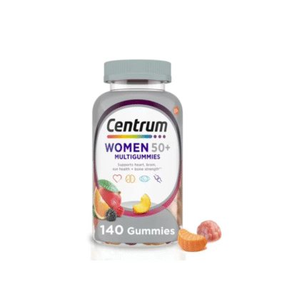 Centrum Multigummies Womens 50+ Gummy Vitamins, Multivitamin Supplement, Asstd Fruit Flavor, 140 Ct