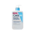 CeraVe Renewing Salicylic Acid Cleanser, Formulated With Hyaluronic Acid, Niacinamide, & Ceramides, Gentle BHA Exfoliating Face Wash Smooths & Softens Skin, Non Comedogenic & Fragrance Free, 16 Ounce