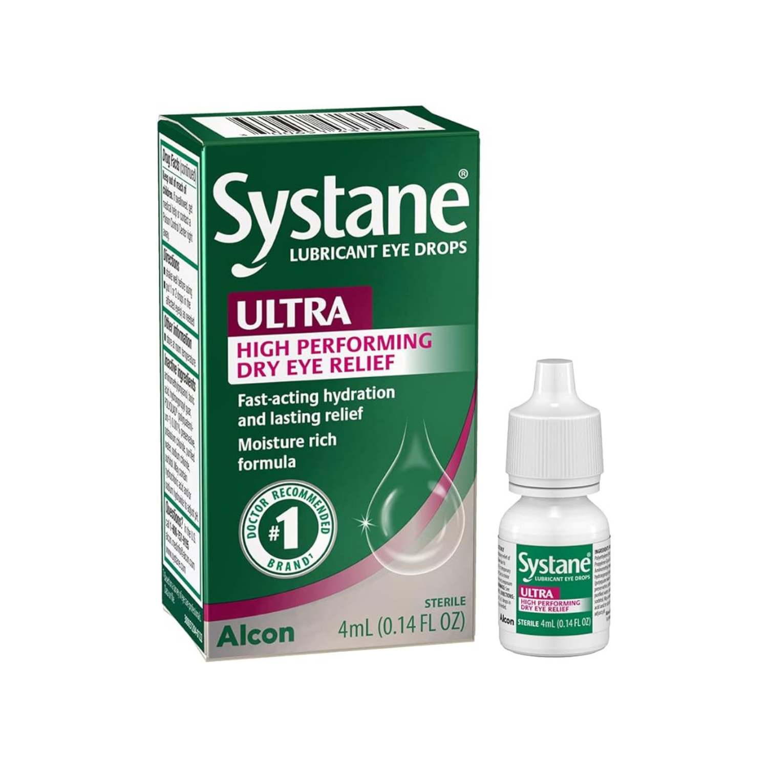 Untitled design (57) SYSTANE ULTRA Lubricant Eye Drops for Daily Use for Dry Eye Symptoms, 4mL - Image 1