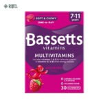 Bassetts 7-11 Kids Multivitamins Raspberry 30per Gummies