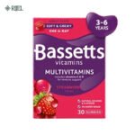 Bassetts 3-6 KIDS Multivitamin Strawberry 30per pack Gummies