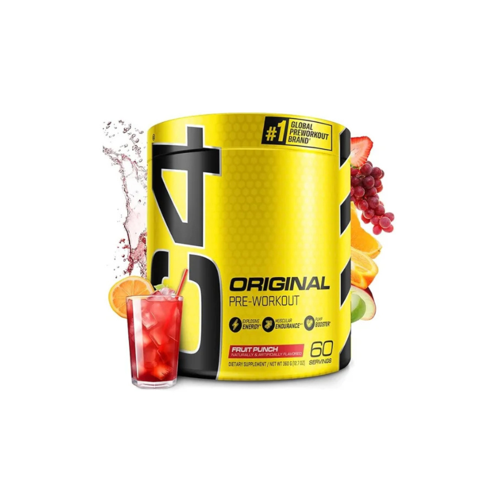 Untitled design - 2025-08-22T141537.559 C4 Original Pre-Workout Powder, Cherry Limeade, 30 Servings - Image 1