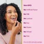 Nature’s Bounty Advanced Hair, Skin and Nails Vitamin, Women's Multivitamin, 2x Biotin, Strawberry Gummies, 180 Ct - Image 3